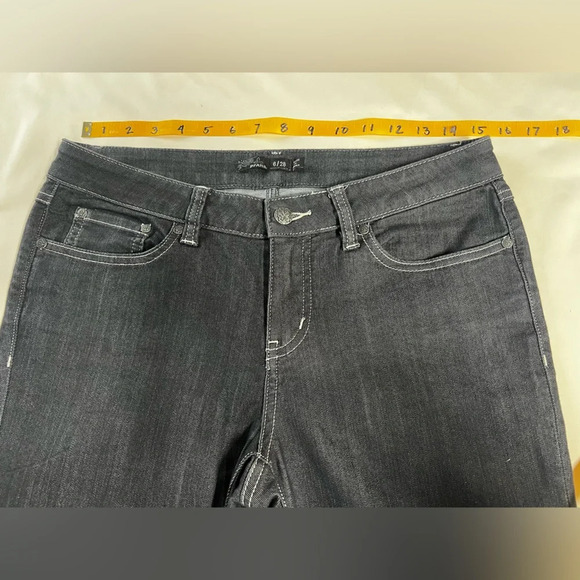 PRANA Women’s‎ gray KAYLA denim crop pants size 6/28. - Picture 14 of 16